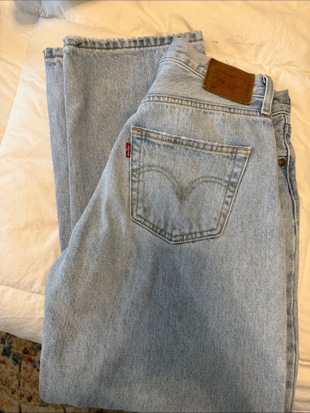 Levi's Light Wash 501s women’s